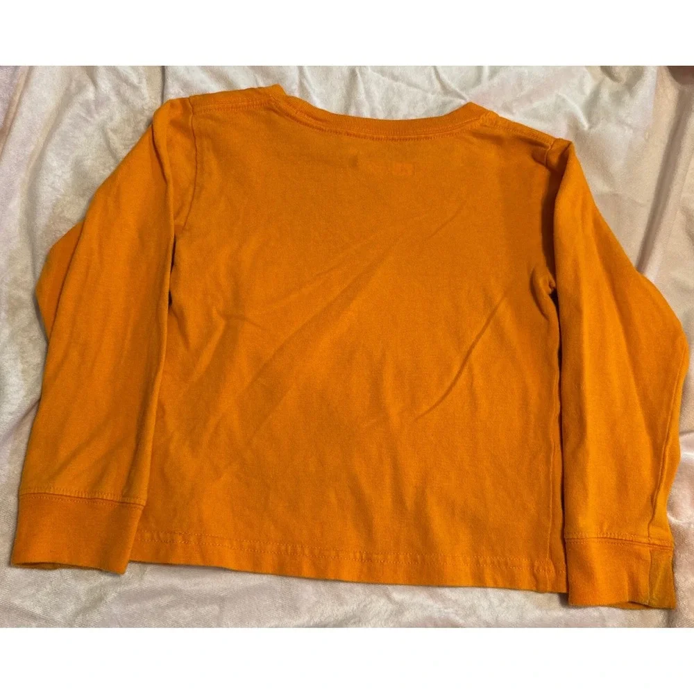 Carhartt Deer Graphic Shirt 2T Orange‎ Long Sleeve Outdoors Stained